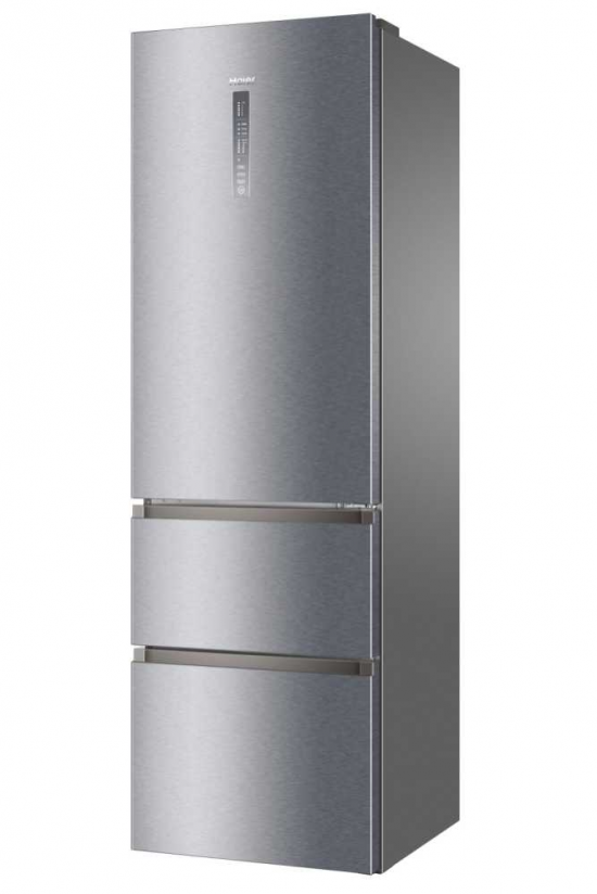 Frigorífico Combi Haier A3FE737CGJ, 200 x 60 cm, inox